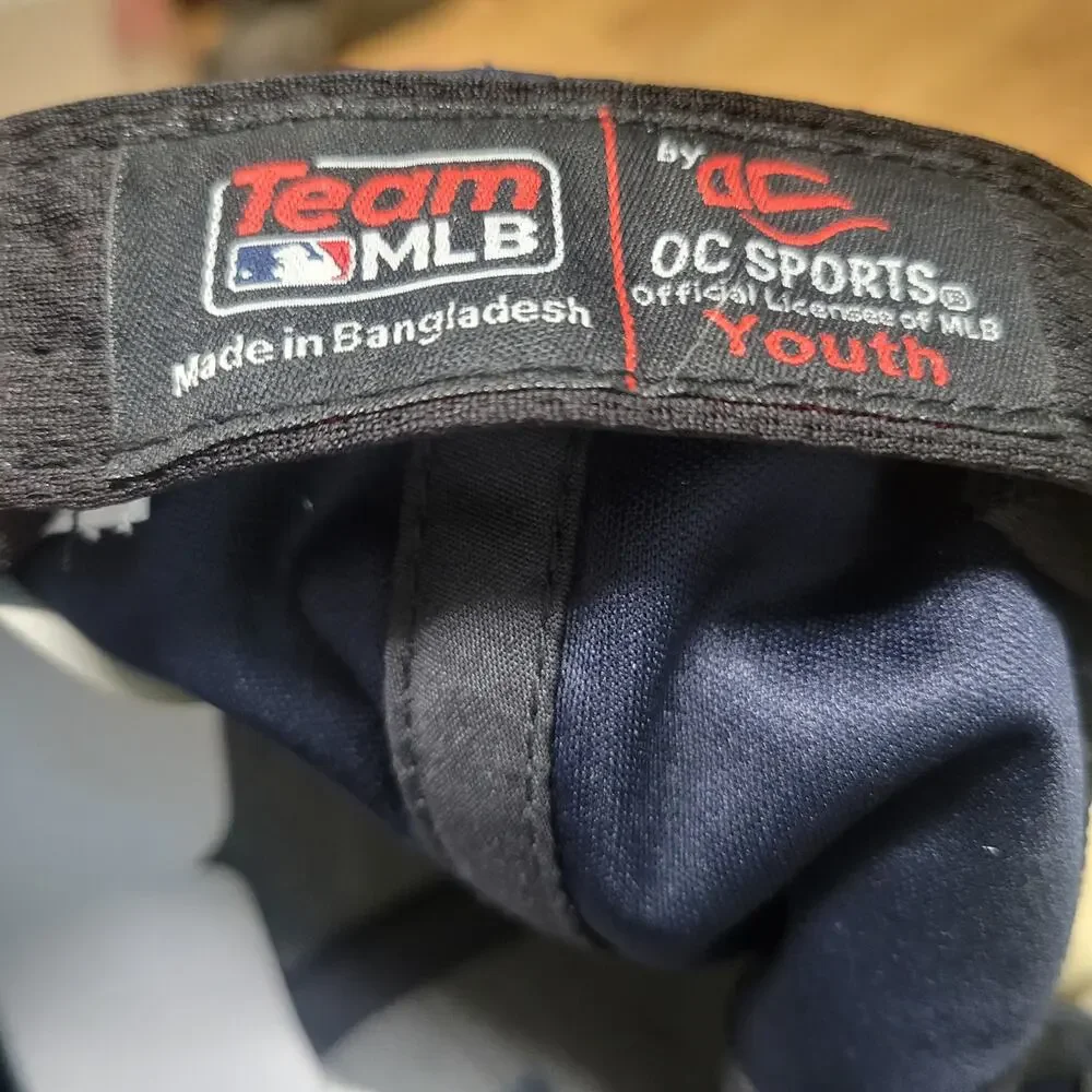 Detroit Tigers Hat Strap Back Youth adjustable Blue MLB Baseball OC Sports